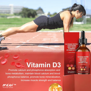 Vascu Glow – Cayenne Pepper Wellness Drops | 10-in-1 Herbal & Vitamin Liquid Blend