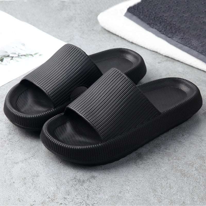 Black Home Slipper Size from 36 to 45